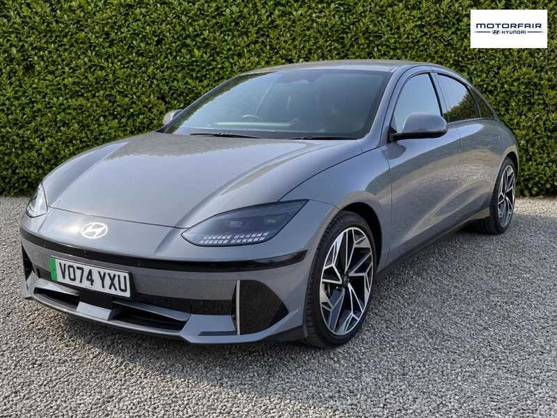 Hyundai Ioniq 6 77.4Kwh Premium Saloon 228 Ps VO74YXU Blue #3