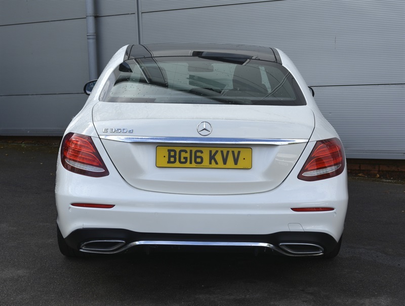 Mercedes-Benz E Class 3.0 E350d V6 Amg Line Premium Saloon White #5