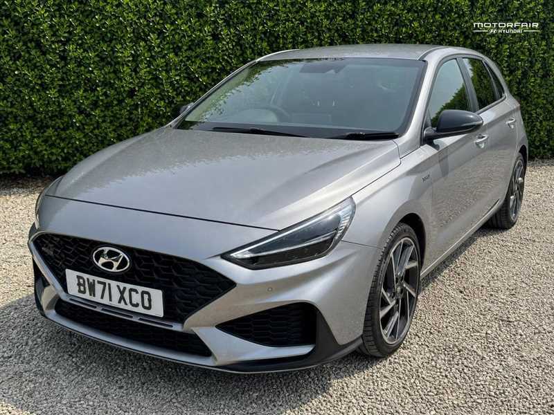 Hyundai I30 1.5 T-gdi Mhev N Line Hatchback Hybrid Silver #3
