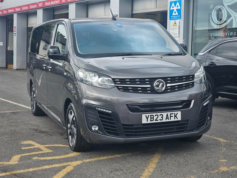 Vauxhall Vivaro 50Kwh Ultimate Mpv Lwb 8 Seat, YB23AFK Grey