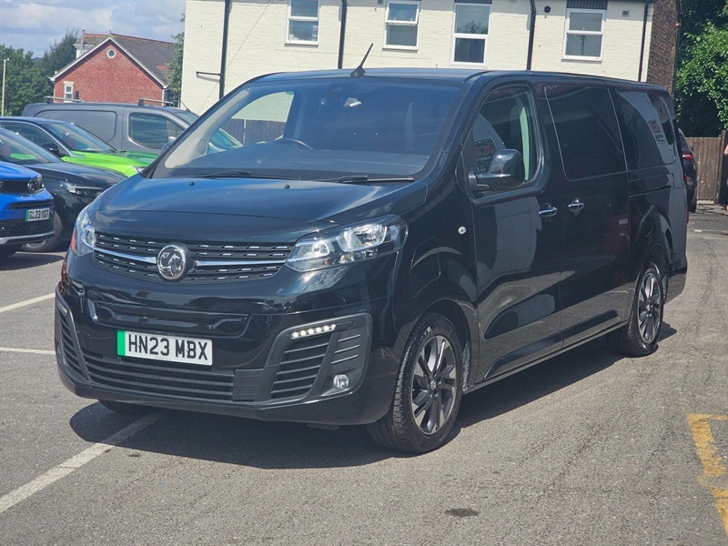 Vauxhall Vivaro 50Kwh Ultimate Mpv Lwb 8 Seat, HN23MBX Black #2