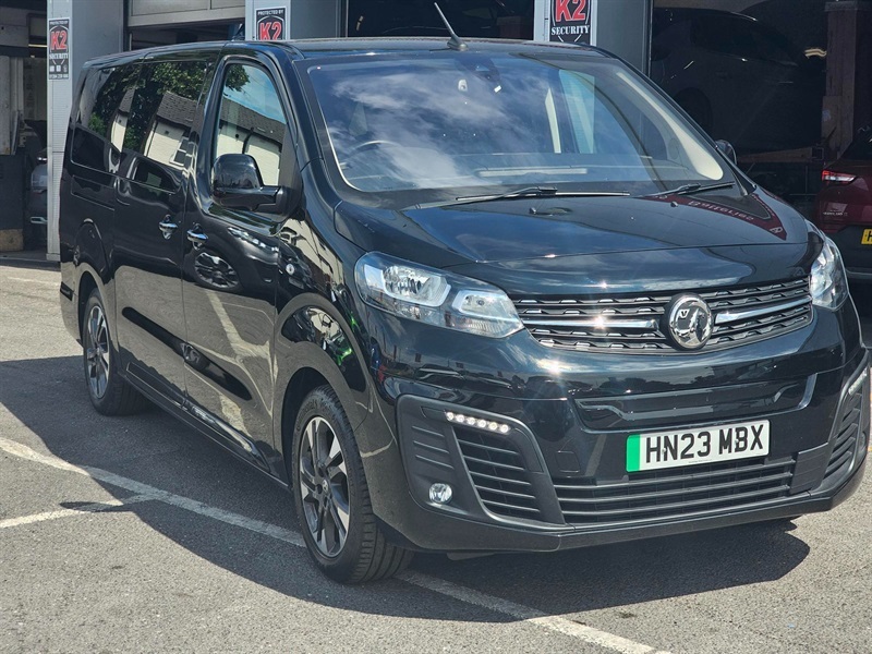 Vauxhall Vivaro 50Kwh Ultimate Mpv Lwb 8 Seat, HN23MBX Black