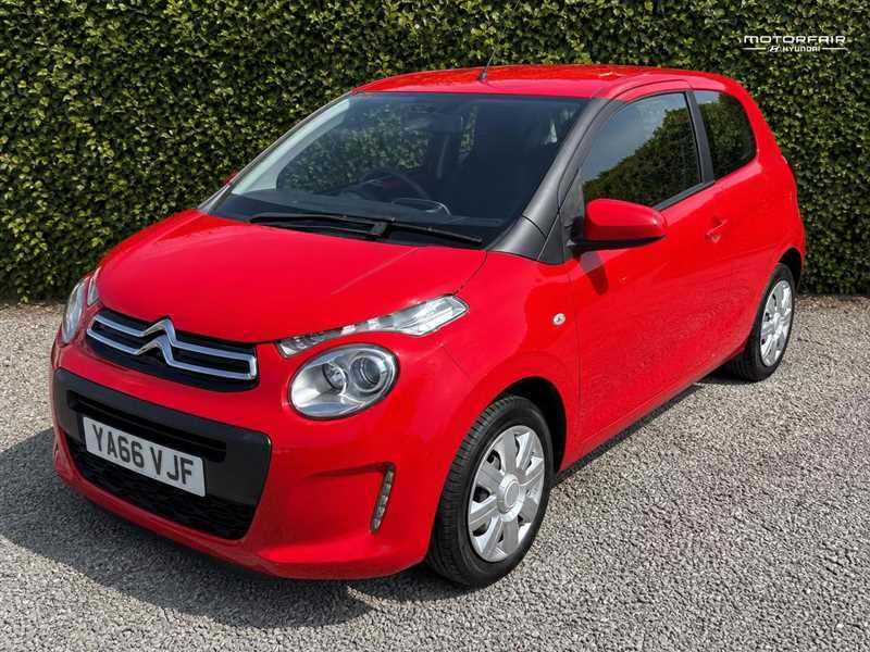 Citroen C1 1.0 Vti Feel Hatchback Euro 6 6 YA66VJF Red #3
