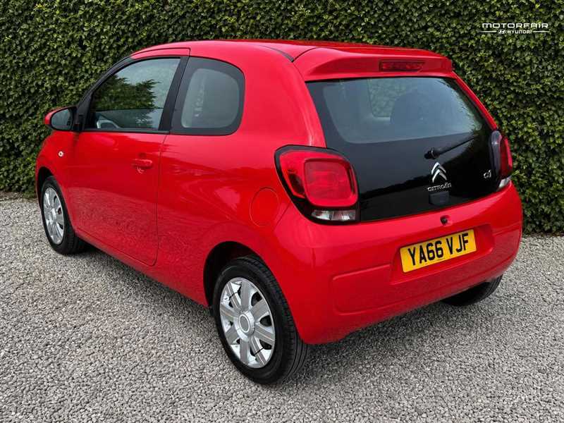 Citroen C1 1.0 Vti Feel Hatchback Euro 6 6 YA66VJF Red #6