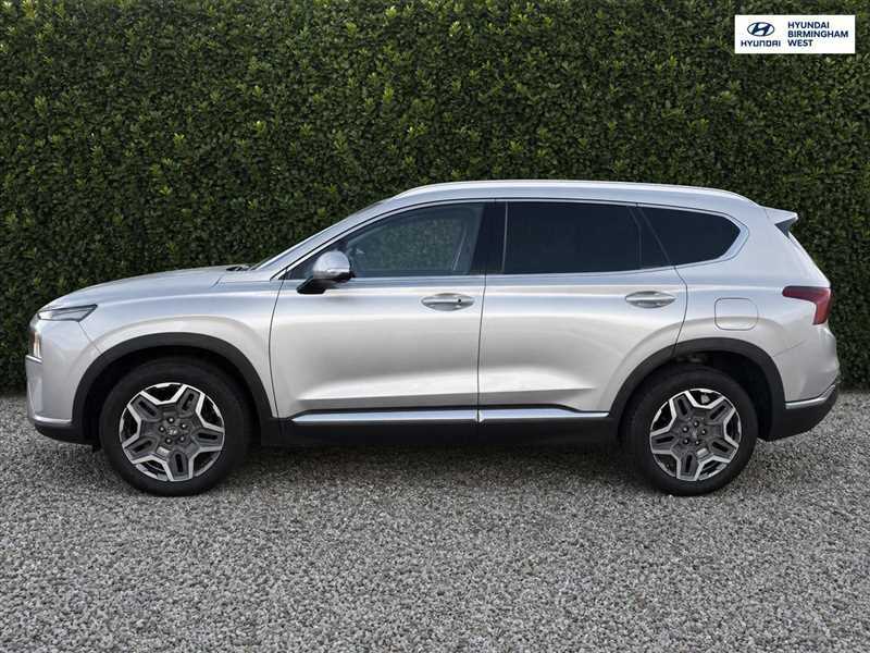 Hyundai Santa Fe 1.6 H T-gdi Ultimate Suv Hybrid 4W YGZ9222 Silver #4