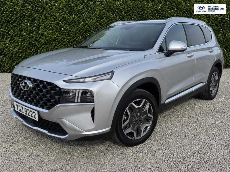 Hyundai Santa Fe 1.6 H T-gdi Ultimate Suv Hybrid 4W YGZ9222 Silver #3