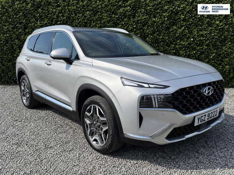 Hyundai Santa Fe 1.6 H T-gdi Ultimate Suv Hybrid 4W YGZ9222 Silver