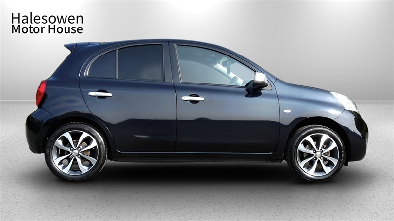 Nissan Micra 1.2 N-tec Hatchback Euro 6 80 P Black #3