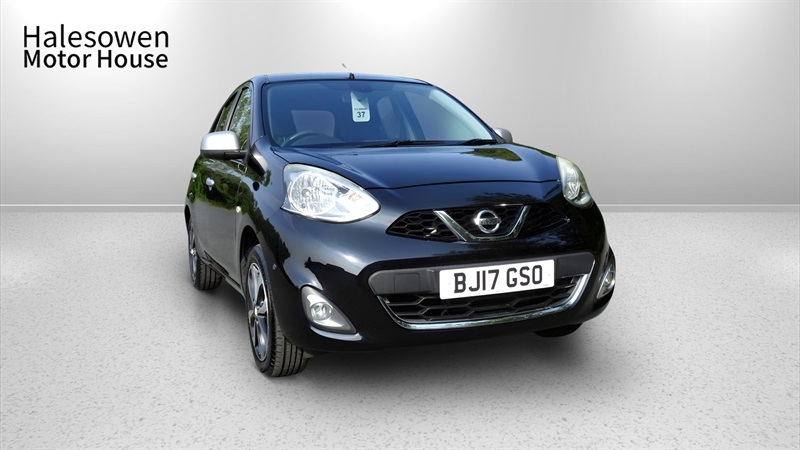 Nissan Micra 1.2 N-tec Hatchback Euro 6 80 P Black