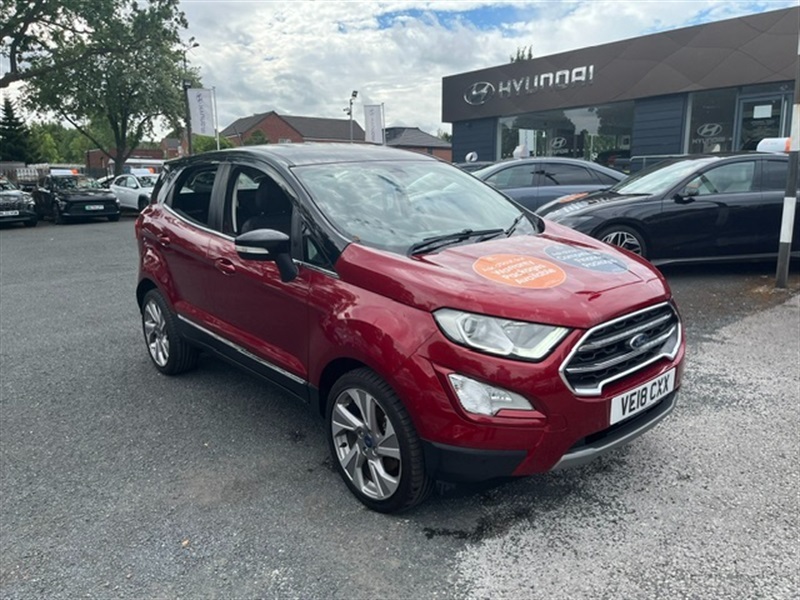 Ford Ecosport 1.0T Ecoboost Titanium Suv Euro VE18CXX Red