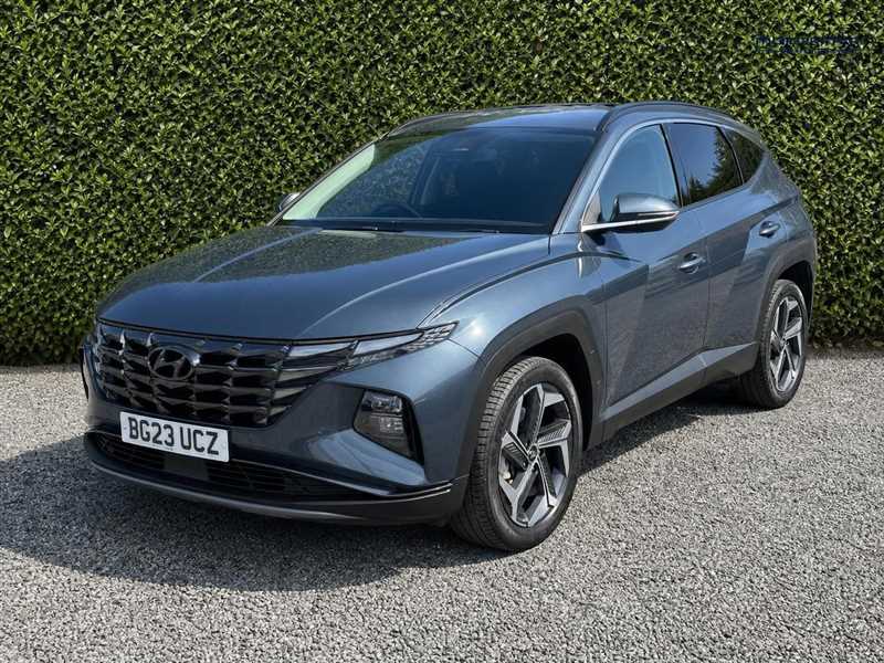 Hyundai Tucson 1.6 H T-gdi Premium Suv Hybrid Eur BG23UCZ Blue #3