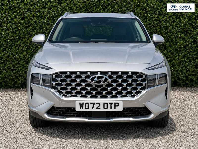 Hyundai Santa Fe 1.6 H T-gdi Premium Suv Hybrid 4Wd WO72OTP Silver #2