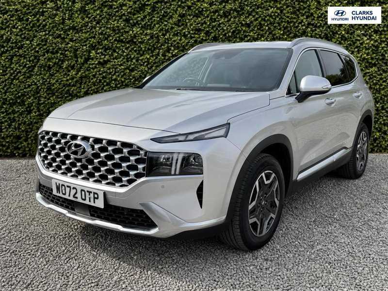 Hyundai Santa Fe 1.6 H T-gdi Premium Suv Hybrid 4Wd WO72OTP Silver #3