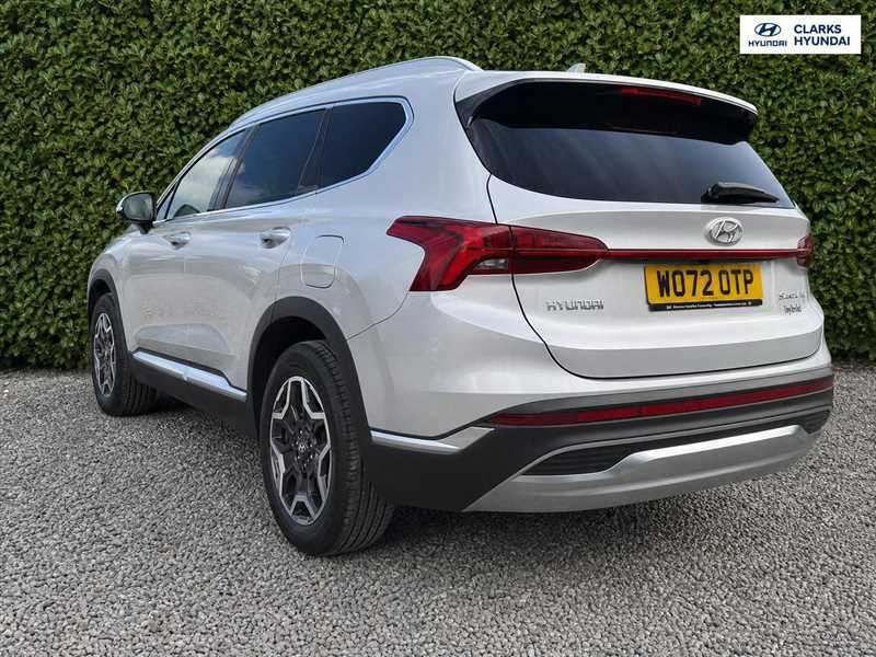 Hyundai Santa Fe 1.6 H T-gdi Premium Suv Hybrid 4Wd WO72OTP Silver #6