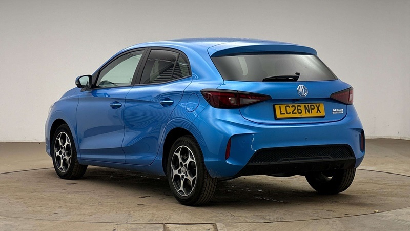 MG MG3 1.5 Hybrid Trophy Hatchback Hybrid Aut Blue #4