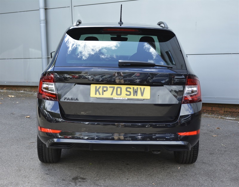 Skoda Fabia 1.0 Tsi Monte Carlo Estate Euro Black #5