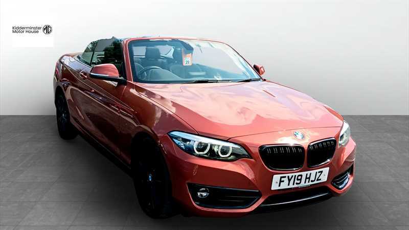 BMW 2 Series 1.5 218I Gpf Sport Convertible Eur Orange