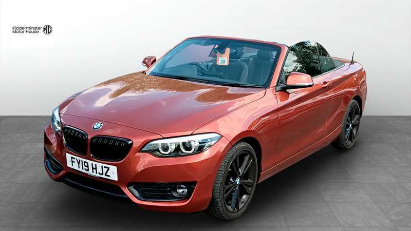 BMW 2 Series 1.5 218I Gpf Sport Convertible Eur Orange #2