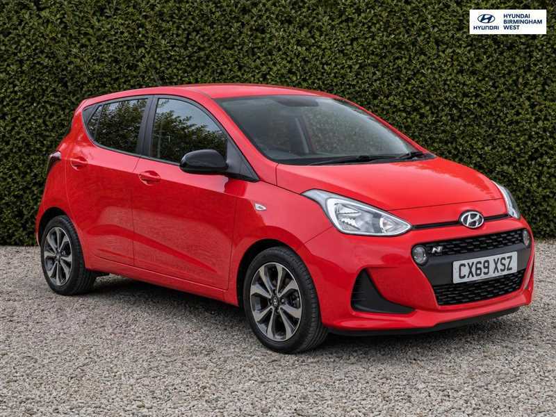 Hyundai I10 1.0 Play Hatchback Euro 6 67 Ps Red