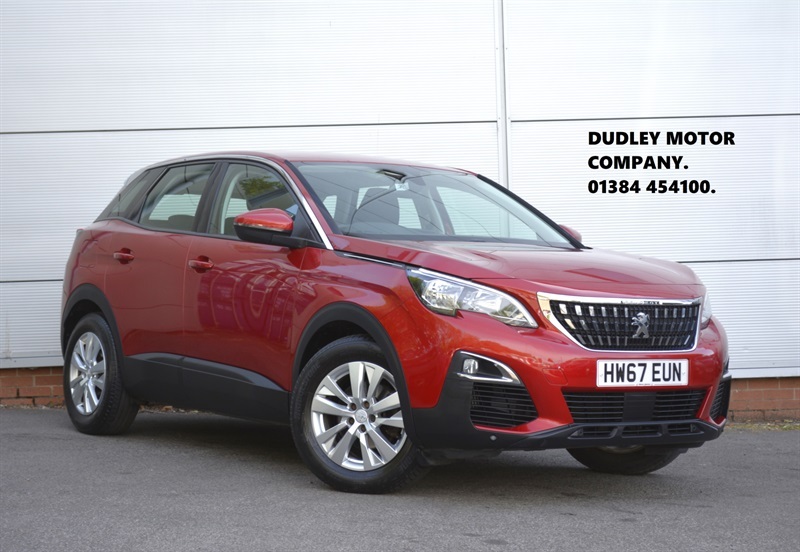 Peugeot 3008 1.2 Puretech Active Suv Euro 6 Red