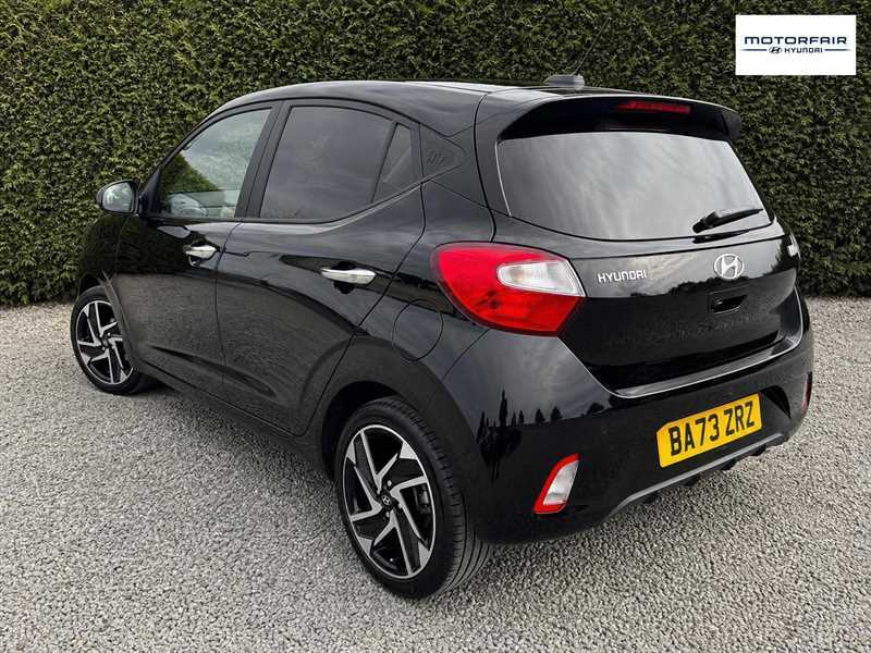 Hyundai I10 1.0 Premium Hatchback Euro 6 S Black #6