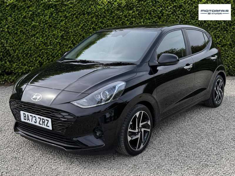 Hyundai I10 1.0 Premium Hatchback Euro 6 S Black #3