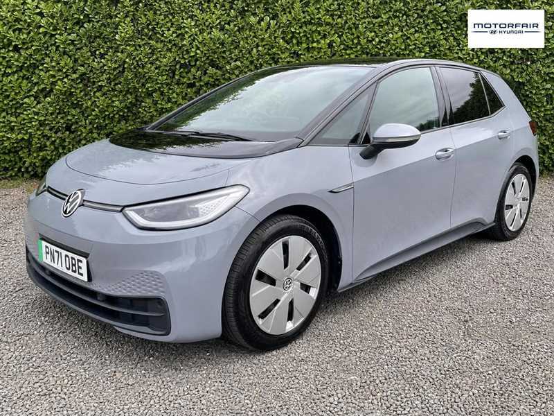 Volkswagen ID.3 Pro Performance 58Kwh Family Hatchback Electri Grey #3