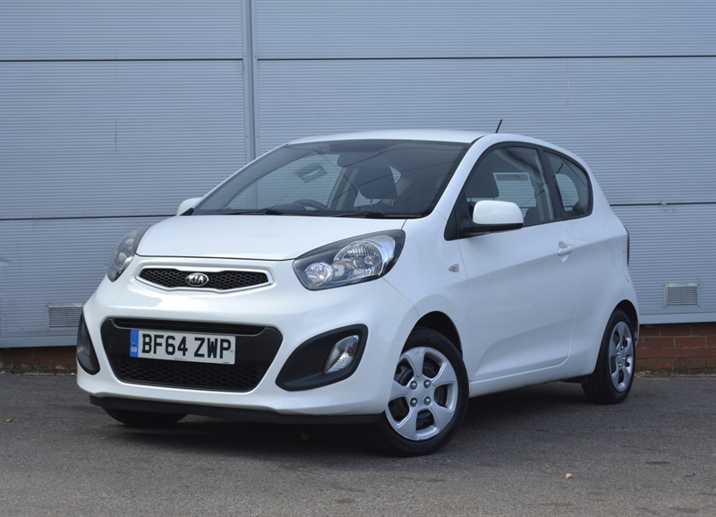 Kia Picanto 1.0 1 Hatchback Euro 5 68 Bhp White #2