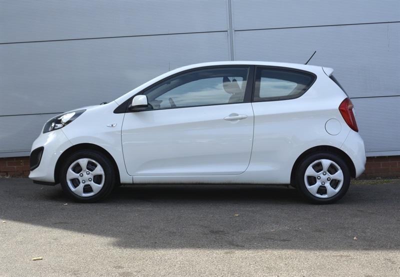 Kia Picanto 1.0 1 Hatchback Euro 5 68 Bhp White #3