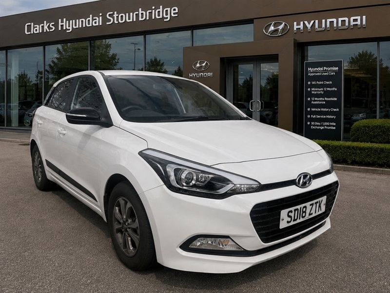 Hyundai I20 1.2 Go Se Hatchback Euro 6 84 White