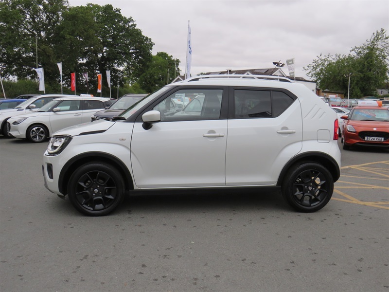 Suzuki Ignis 1.2 Dualjet Mhev Sz-t Hatchback Hybrid White #4