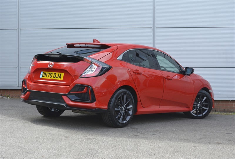 Honda Civic 1.0 Vtec Turbo Sr Hatchback Euro Red #5