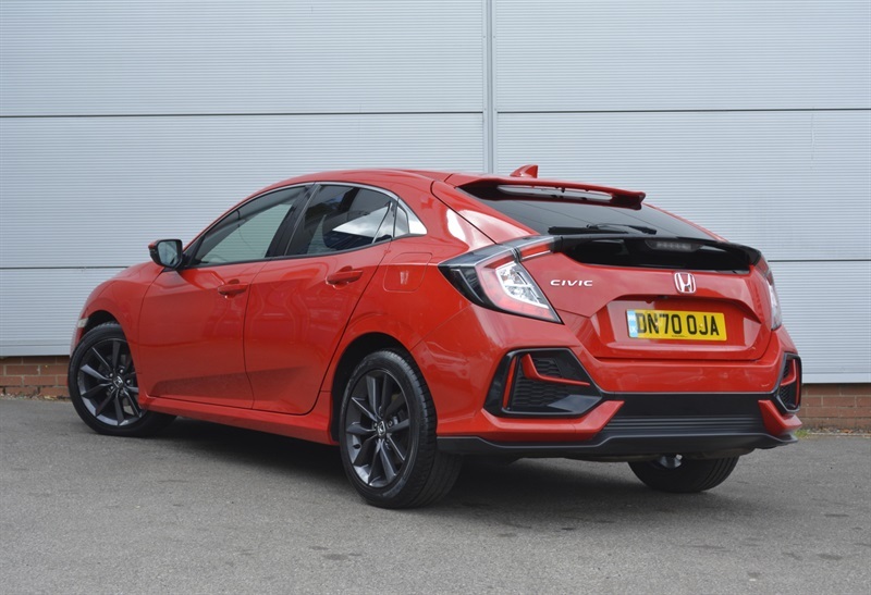 Honda Civic 1.0 Vtec Turbo Sr Hatchback Euro Red #3