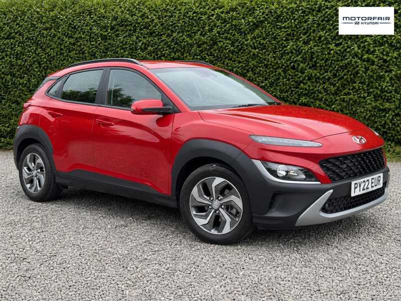 Hyundai Kona 1.6 H-gdi Se Connect Suv Hybrid Dct Eur Red