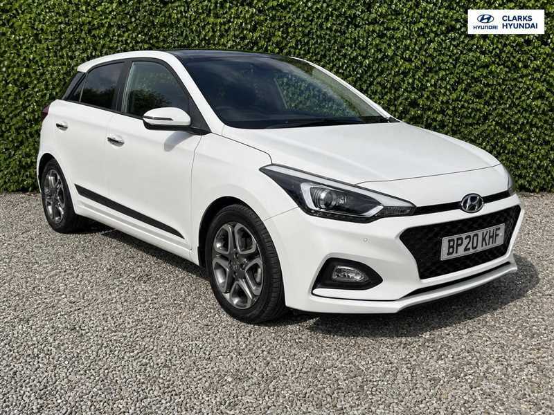 Hyundai I20 1.0 T-gdi Gpf Premium Se Nav Hatchback White