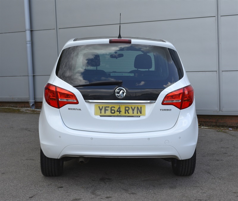 Vauxhall Meriva 1.4I Turbo Se Mpv Euro 6 120 Ps YF64RYN White #5