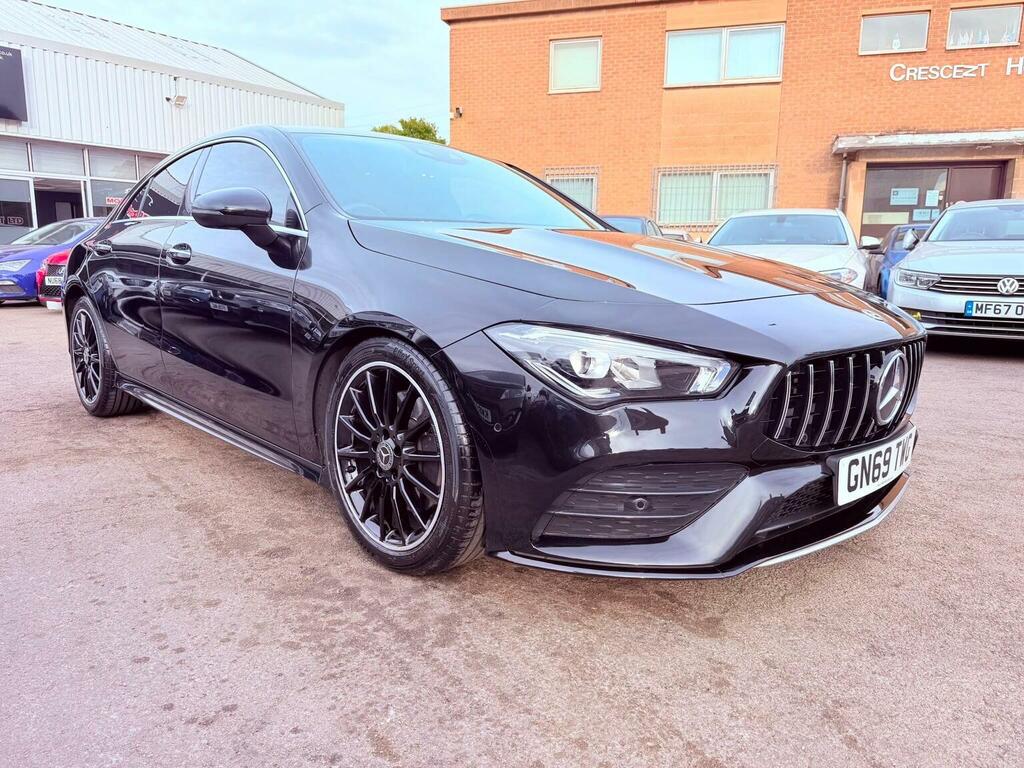 Mercedes-Benz CLA Class 2.0 Cla220d Amg Line Premium Coupe 8G-dct Euro 6 Black #2