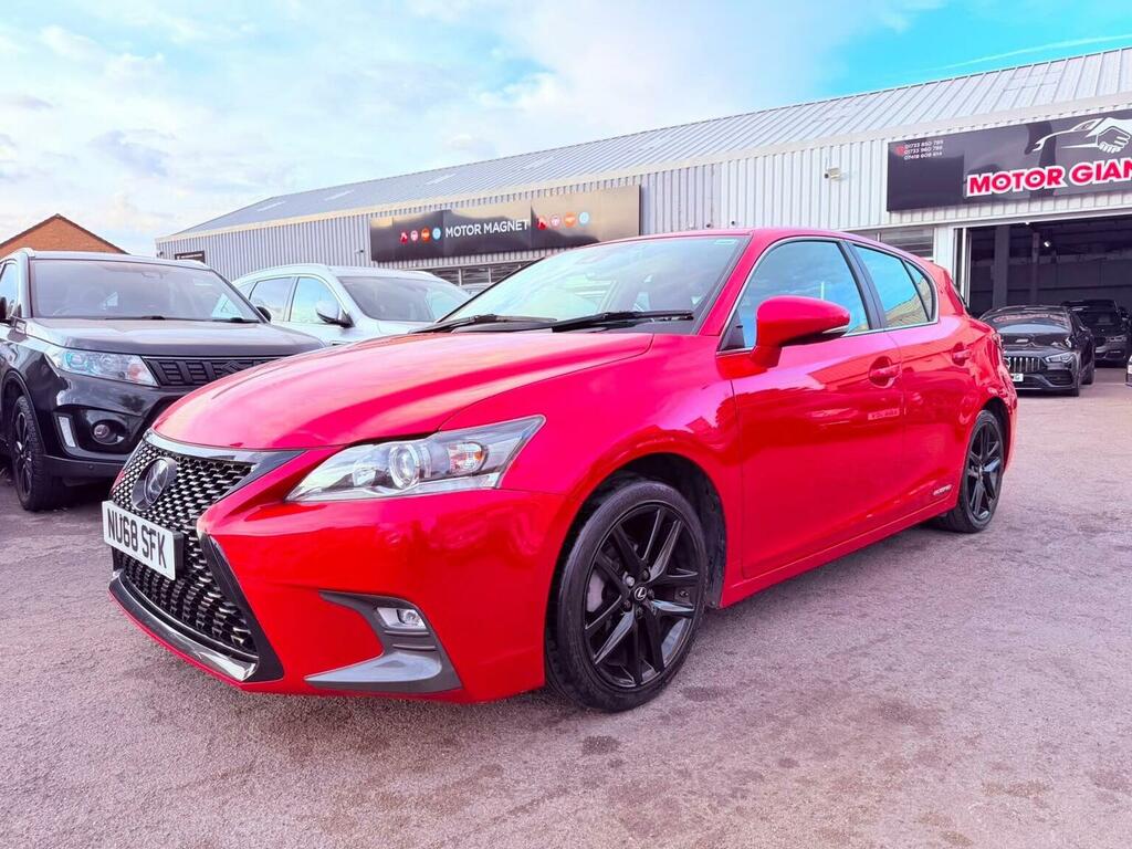 Lexus CT 1.8 200H E-cvt Euro 6 Ss Red