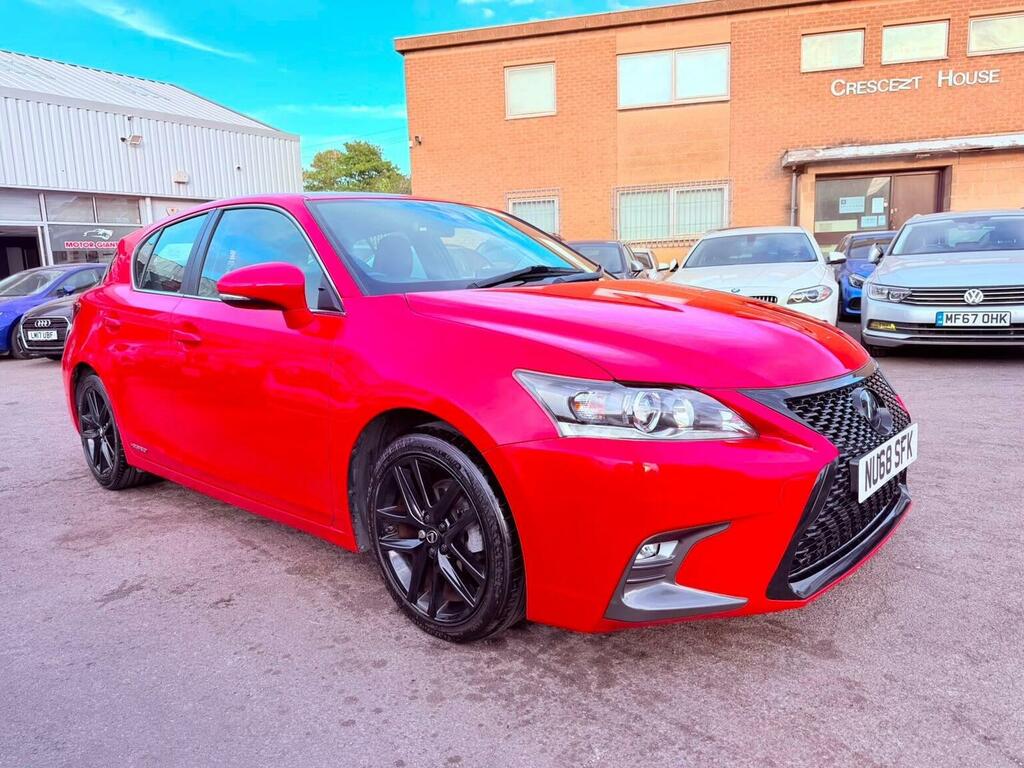 Lexus CT 1.8 200H E-cvt Euro 6 Ss Red #2