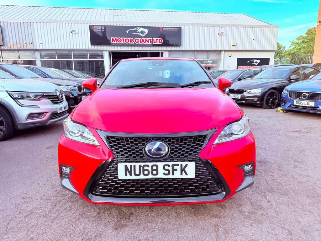 Lexus CT 1.8 200H E-cvt Euro 6 Ss Red #3