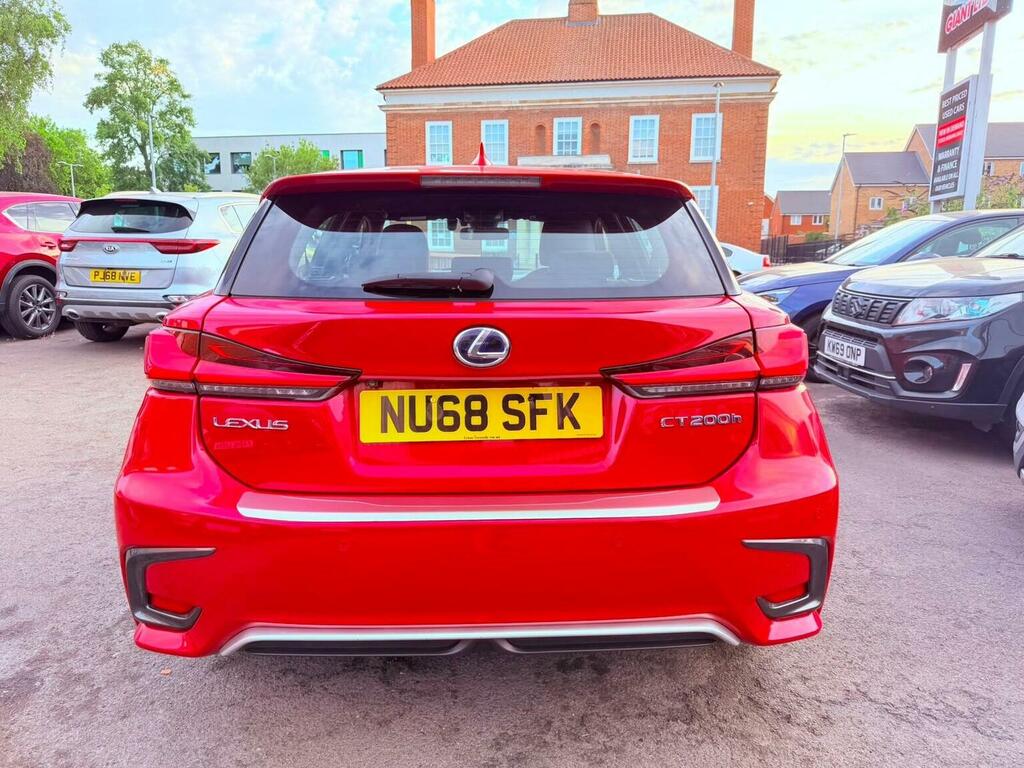 Lexus CT 1.8 200H E-cvt Euro 6 Ss Red #6