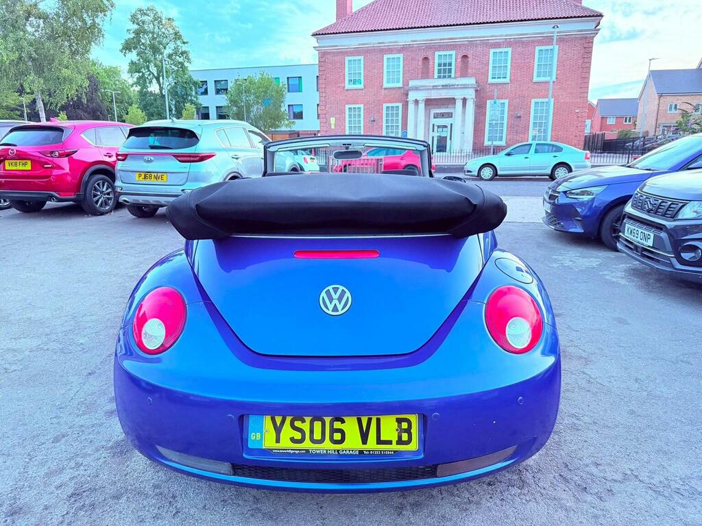 Volkswagen Beetle 1.6 Luna Cabriolet Euro 4 Blue #6
