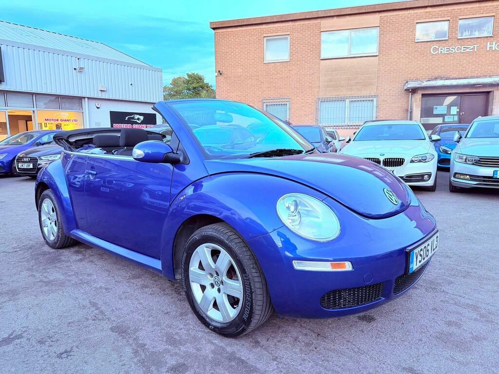 Volkswagen Beetle 1.6 Luna Cabriolet Euro 4 Blue #2