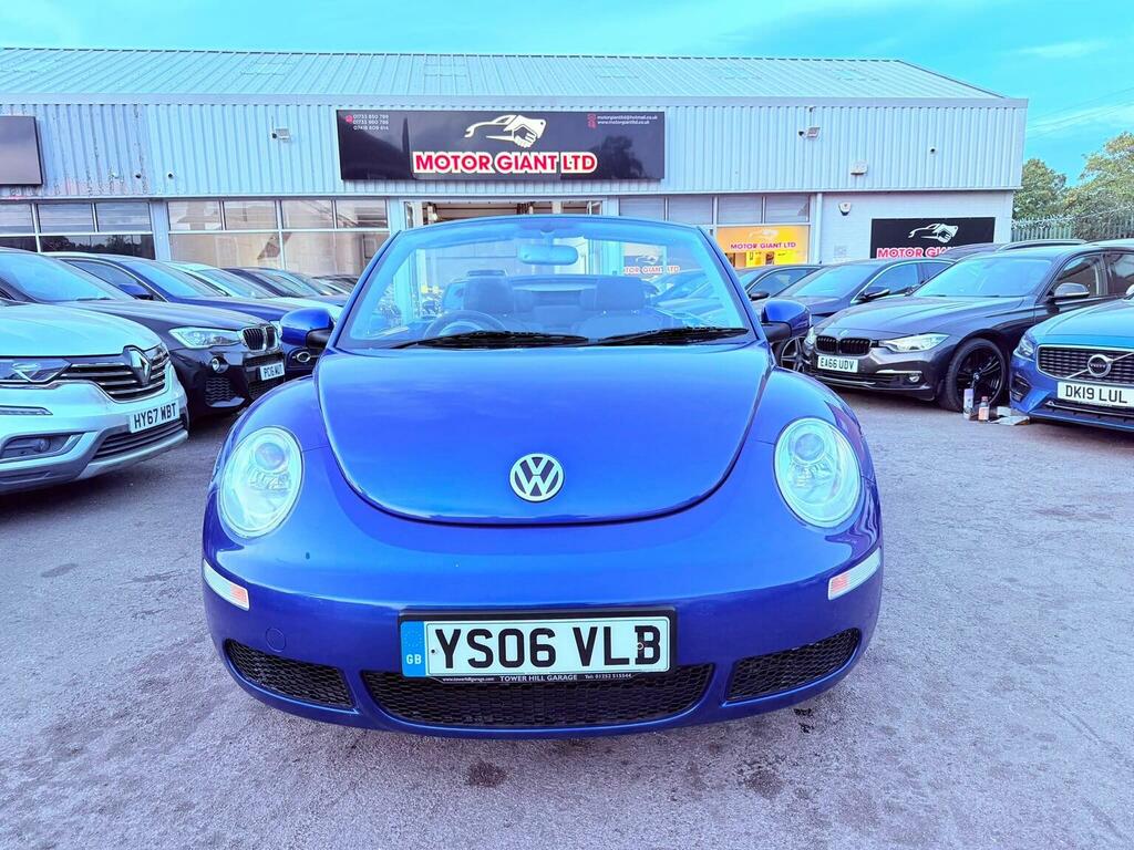 Volkswagen Beetle 1.6 Luna Cabriolet Euro 4 Blue #3