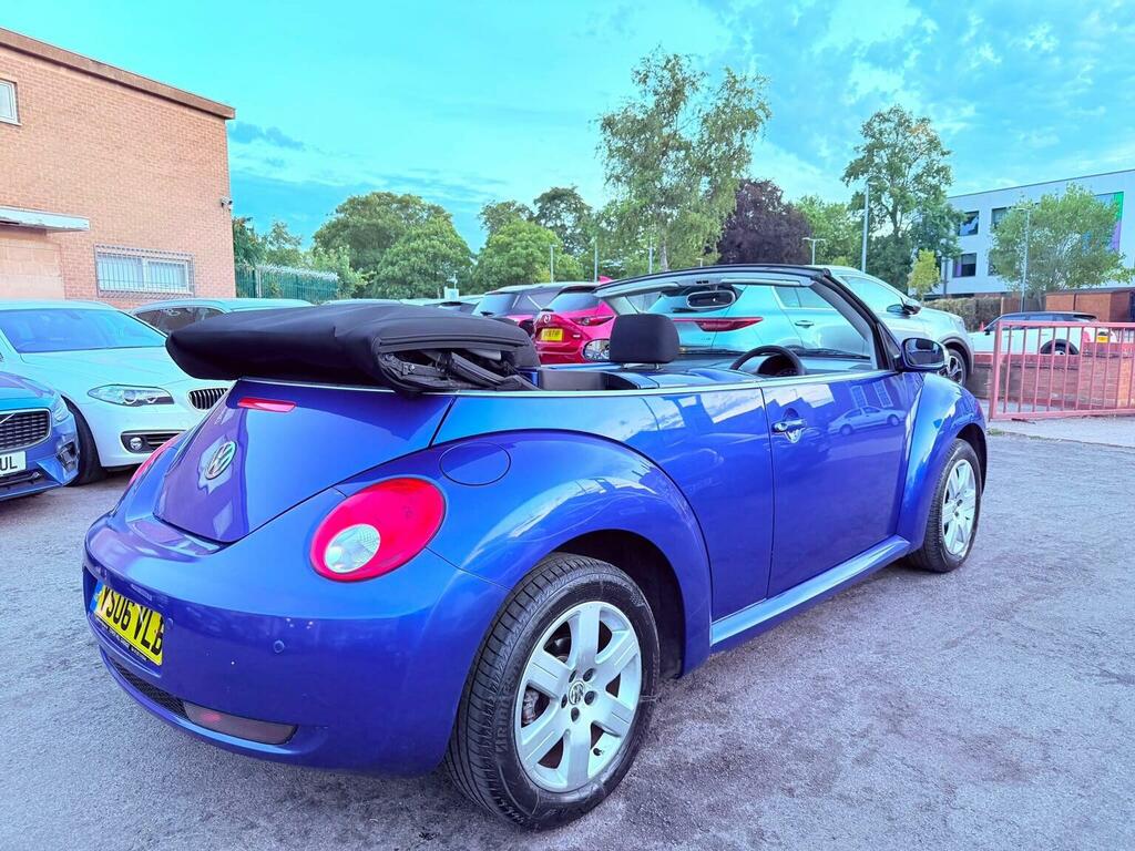 Volkswagen Beetle 1.6 Luna Cabriolet Euro 4 Blue #5