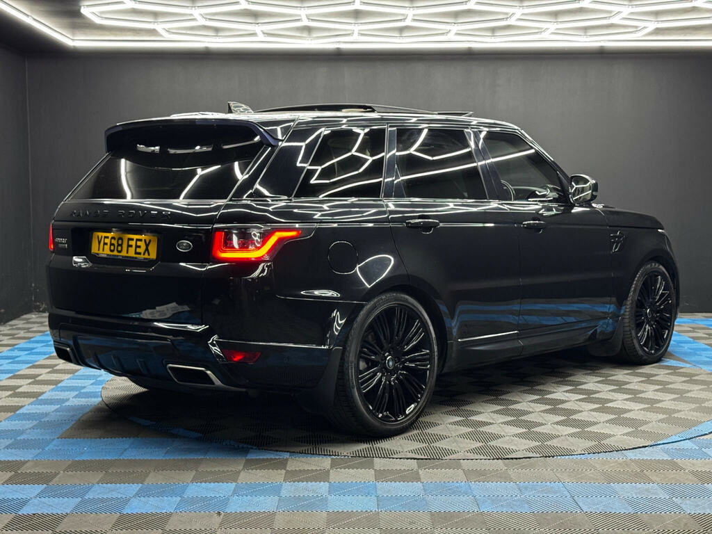 Land Rover Range Rover Sport 3.0 Sd V6 Dynamic 4Wd Euro 6 S YF68FEX Black #5