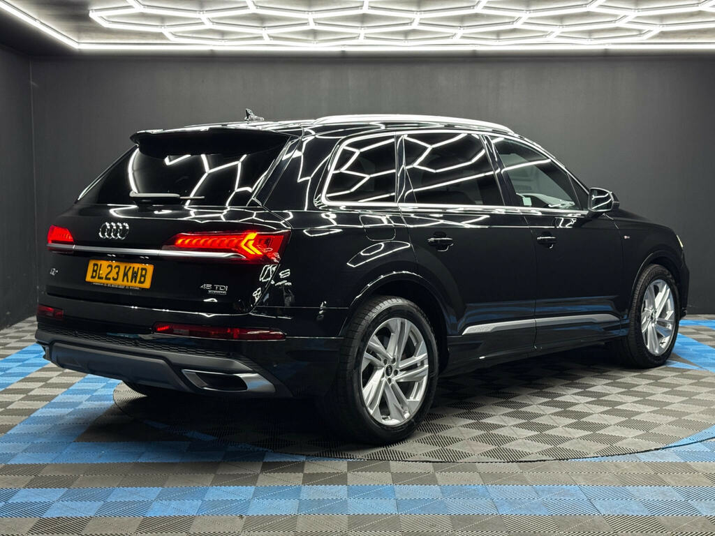 Audi Q7 3.0 Tdi V6 45 S Line Tiptronic Quattro Euro 6 Ss Black #4