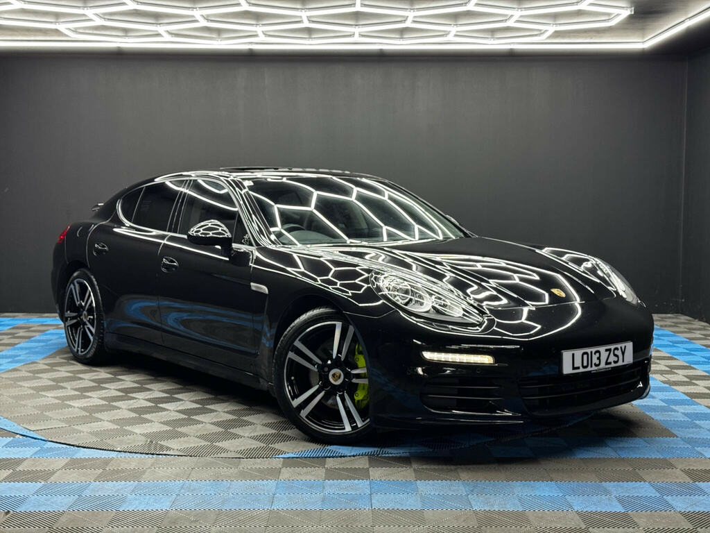 Porsche Panamera 3.0D V6 Tiptronics Euro 5 Ss Black