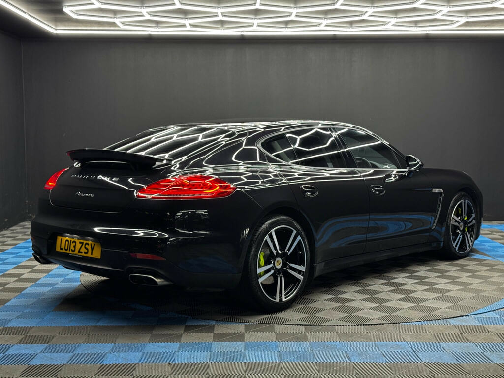 Porsche Panamera 3.0D V6 Tiptronics Euro 5 Ss Black #5