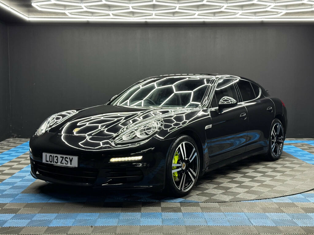 Porsche Panamera 3.0D V6 Tiptronics Euro 5 Ss Black #3